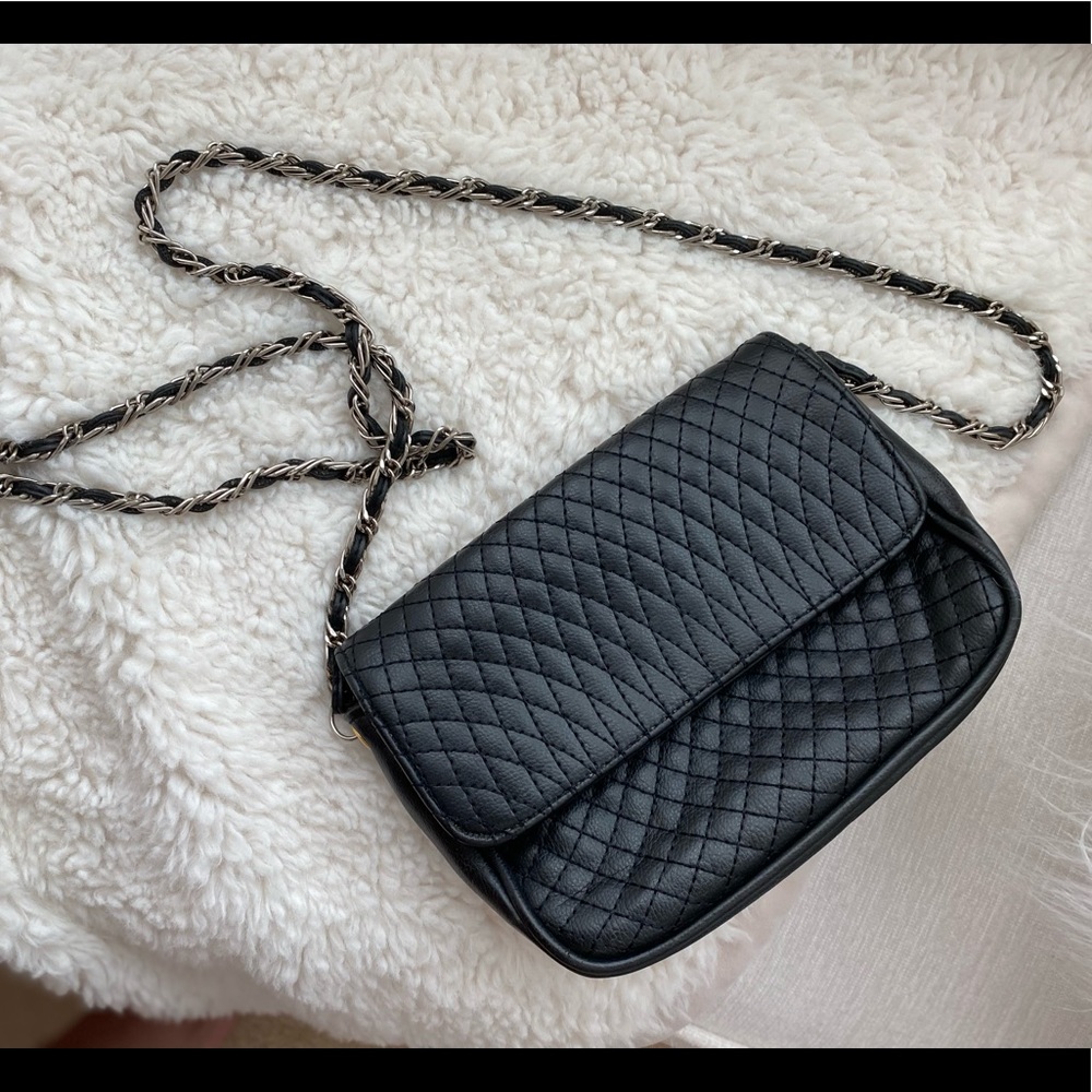 Vintage small black handbag